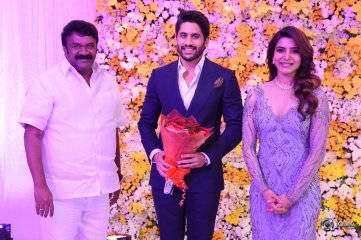 Celebs At Samantha Naga Chaitanya Wedding Reception